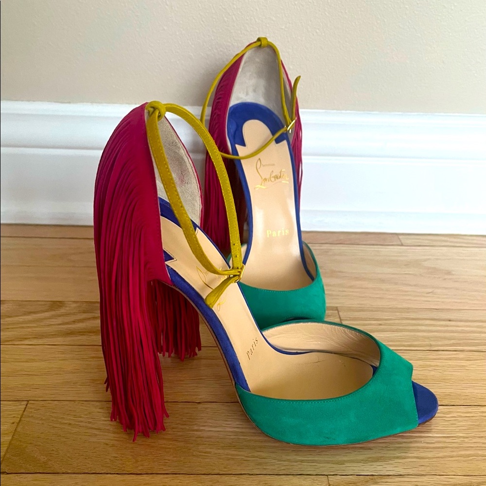 Christian Louboutin Color Block Otrot 120